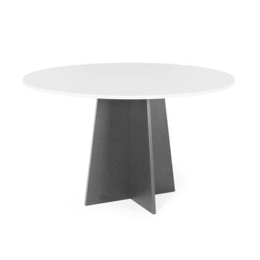 Imagem de Mesa de Jantar Redonda 4 Lugares 90cm Isabela - Straub Web