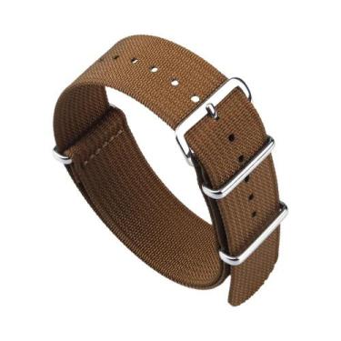 Imagem de Pulseira De Relógio De Nylon Trançada 16mm-24mm Tecido Balístico Acess