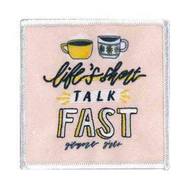 Imagem de Gilmore Girls Talk Fast Patch