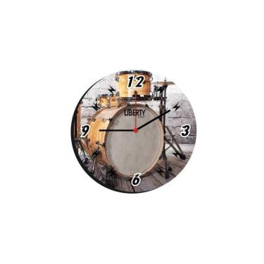 Imagem de Relógio De Parede Decorativo Estilo Música 42