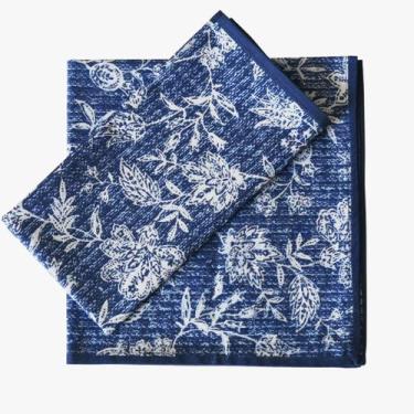 Imagem de Guardanapos de pano FINGERCRAFT, conjunto de 12 algodão e linho 51x51 