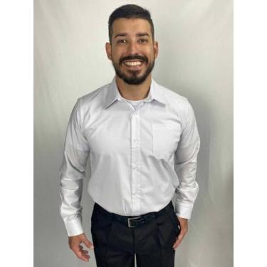 Imagem de Camisa Social Masculina Manga Longa Uniforme Administrativo - Eb Confe