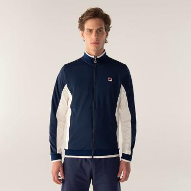 Imagem de Jaqueta Masculina Fila Heritage F-Box, Marinho/Off White Gardenia, M