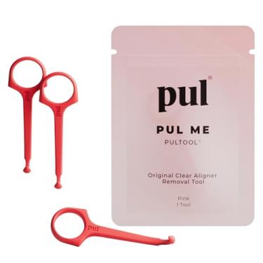 Imagem de Ferramenta de remoção de alinhador transparente PUL compatível com aparelhos e bandejas removíveis Invisalign, retentores, dentaduras e alinhadores - Acessório higiênico de higiene bucal, suprimentos