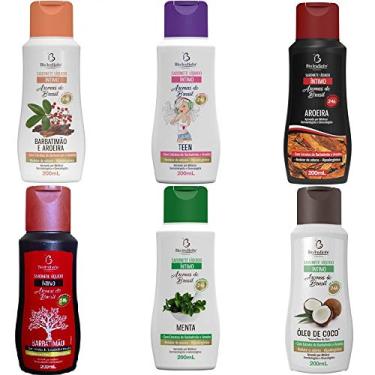 Imagem de Kit 6 Sabonetes Íntimos Aroeira Barbatimão Menta E Outros