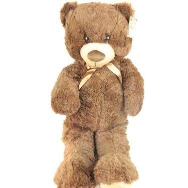 Imagem de Pelucia Urso Com Laço 1 Metro Fofo Macio Abraço Gigante