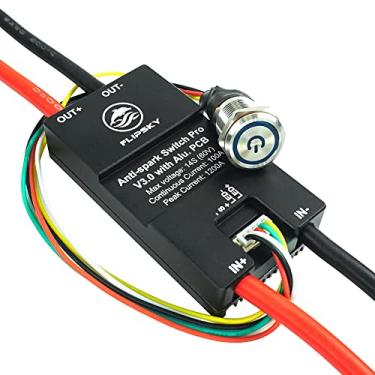 Imagem de FLIPSKY Interruptor Anti-Faísca Versão Aprimorada Pro Com Pcb De Alumínio V3.0 200A Para Skate Elétrico/Bicicleta Elétrica/Scooter/Robôs Esc Automático