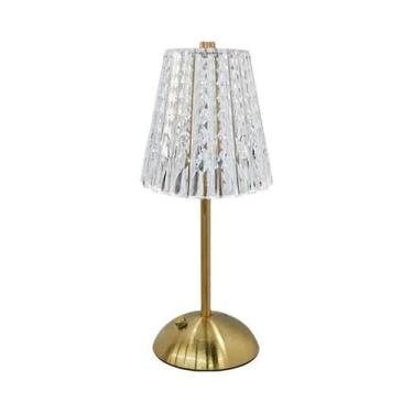 Imagem de Luminária De Mesa LED Recarregável USB Com Sensor De Toque Luz Noturna