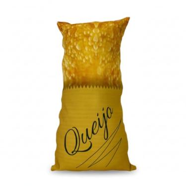 Imagem de Almofada Pastel Carne Queijo Decoratiava Enchimento Fibra De silicone Macia (Pastel De Queijo)