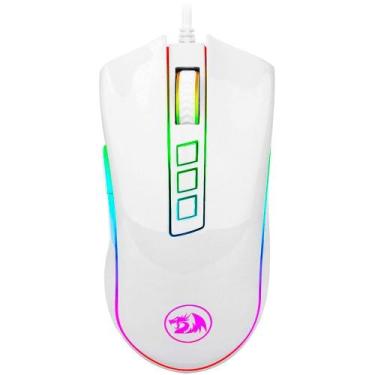 Imagem de Mouse Gamer Redragon Cobra - RGB com Fio M711W - Branco