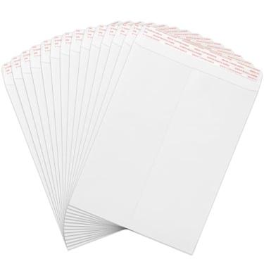 Imagem de Envelopes Manilla 22,5 x 30,5 cm, autovedação, 100 peças, 100 GSM, papel FUACJLIE branco kraft grande catálogo, tamanho carta 9 x 12 tamanho carta para envio