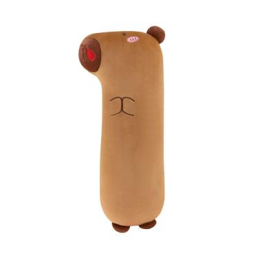 Imagem de Brinquedo de pelúcia Capivara, corpo de 85 cm de comprimento, desenho animado, recheado macio