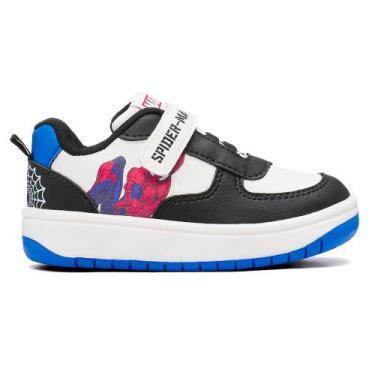 Imagem de Tenis disney homem-aranha ref msp01dy menino, Branco, Preto, 20