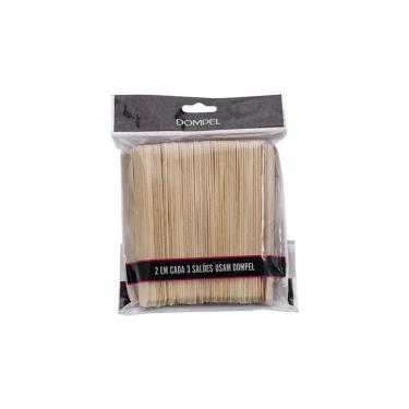 Imagem de Espátula Palito Depilação Madeira Abaixador De Lingua 100