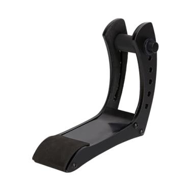 Imagem de Yunir Suporte de Guitarra, Suporte Ajustável de Altura de 6 Posições Universal para Guitarras Elétricas de Espessura de 35-55 Mm, de Viagem de Acrílico Pequeno único, (Preta)