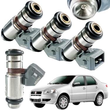 Imagem de Kit Com 4 Bicos Injetores Siena 1.6 16V Gasolina 1999 2000-50101402, IWP067
