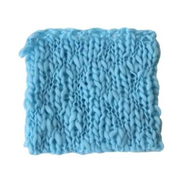 Imagem de Cobertor Macio Para Bebê Recém-Nascido Acessórios De Fotografia Tecido