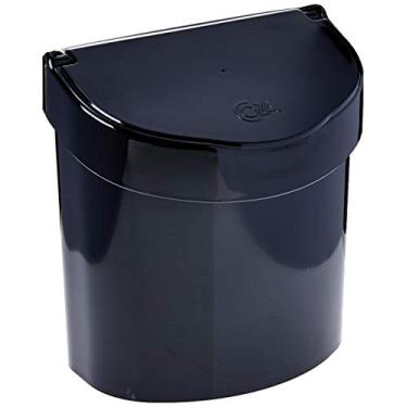 Imagem de Lixeira para Pia Retro, 2.7L, Preto, Coza