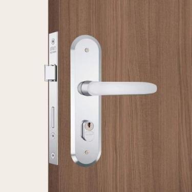 Imagem de Fechadura Sp Em Inox Cromado Externa 1801/11 Stam