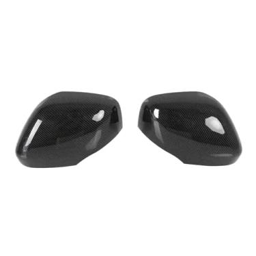 Imagem de Compatível com Nissan Armada Patrol Y62 2017-2020 Adesivo de carro Retrovisor Tampa do espelho lateral Tampa da asa Porta externa Caso de visão traseira Guarnição de carbono(Carbon)