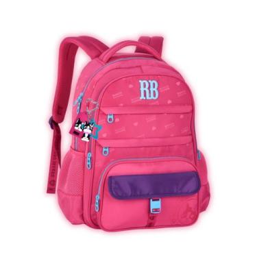 Imagem de Mochila Rebecca Bonbon de Costas Infantil Girls Escolar Kids Cor:Rosa,