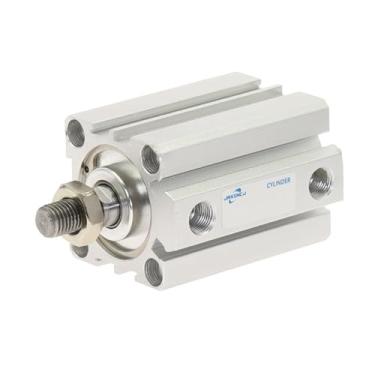 Imagem de Cilindro de Ar Série SDA-B Rosca Macho Pneumática Compacta 40 mm Furo para 5 10 15 20 25 30 40 45 50 mm Curso SDA40-5B (Curso 100 mm)