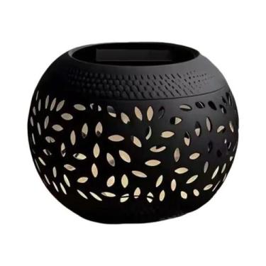 Imagem de Luminária De Mesa LED Solar Para Exterior, Lanterna Decorativa De Meta