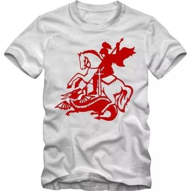 Imagem de Camiseta São Jorge De Samba Plus Size Tamanho Especial - Blackchic, Br