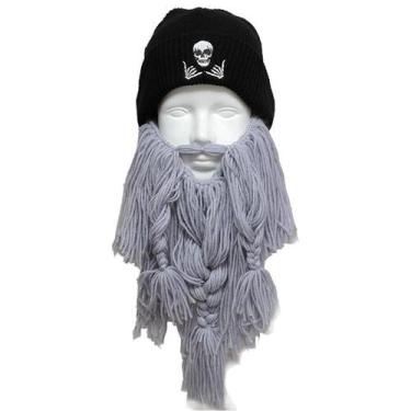Imagem de Gorro Cosplay Skeleton Skull Design para adultos - yiweisai