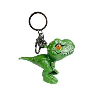 Imagem de Chaveiro Creative T-Rex Dinosaur com plástico verde Bite Motion - Yiwe