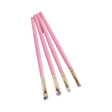 Imagem de Conjunto De Pincéis De Maquiagem Para Contorno De Sobrancelhas MAANGE 