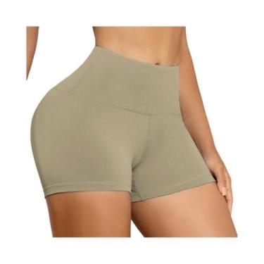 Imagem de Shorts Femininos De Ciclismo E Corrida Com Efeito Empina Bumbum, Leggi