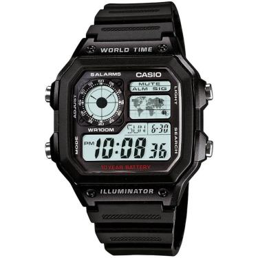 Imagem de Relógio Casio Standard AE-1200WH-1AVDF Masculino-Masculino