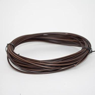 Imagem de Fibra Junco Sintético 3,5mm rolo de 600 metros com proteção UV (Argila)