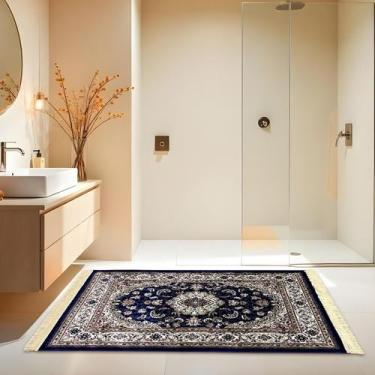 Imagem de 1 Tapete Banheiro Belga Grande Absorve Es Cl 100 x 140 Vr - IDEALIZA, 