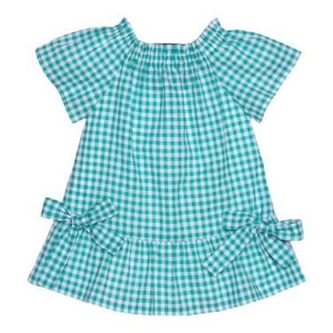 Imagem de Vestido mon sucre xadrez bebê verde relax day 3125042, Verde, P