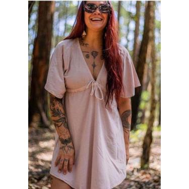 Imagem de Vestido fada Bella - Fases da lua , Nude, P