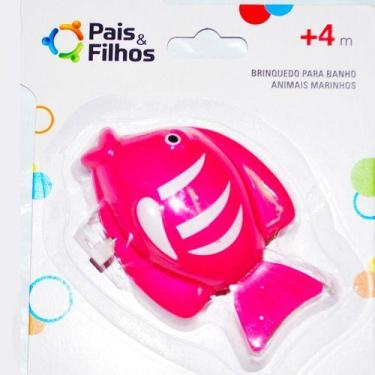 Imagem de Brinquedo Para Banho Animais Marinhos De Dar Corda Fricção - anjo da m