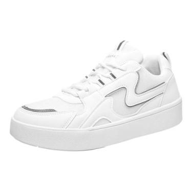 Imagem de Tênis Feminino Casual Moderno Conforto Dia a Dia Ramarim, Branco, 38