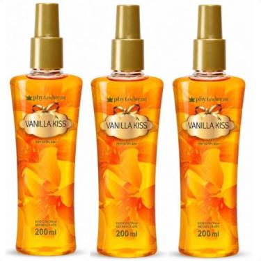 Imagem de Kit Phytoderm Vanilla Kiss: 3 Body Spash Deo Colônia 200ml
