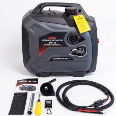 Imagem de Gerador De Energia a Gasolina Silencioso 24v 1,3kw Portátil Smart Impo