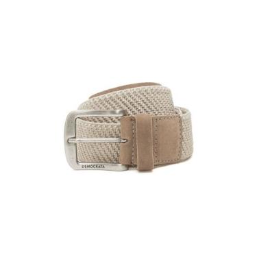 Imagem de Cinto Masculino Democrata Elástico Denim Taupy, 105