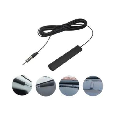 Imagem de Antena FM Universal 3M Com Amplificador De Sinal Para Carro, Barco, RV