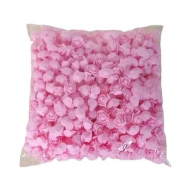 Imagem de Cabeças De Rosa Artificial De PE De 3,5CM, 500 Peças Para Decoração De