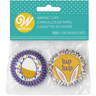 Imagem de Wilton Mini formas de assar HOP, Hip Hop e ovos de Páscoa 100 unidades