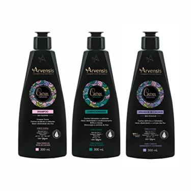 Imagem de ZKMAGIC Kit Shampoo Condicionador Ativador Ondulados - Aprimoramento de Cachos
