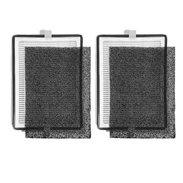 Imagem de Nispira Substituição de pré-filtro de carbono ativado HEPA compatível com purificador de ar LEVOIT LV-H126. Comparado com a peça LV-H126-RF, 2 pacotes