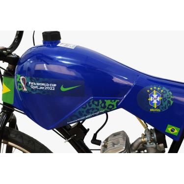 Imagem de Bicicleta Motorizada 80Cc Coroa 52 Copa 2022