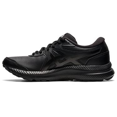 Imagem de ASICS Women's Gel-Contend SL (D) Walking Shoes, 9W, Black/Black