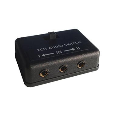 Imagem de Interruptor de áudio de 3,5 mm AB A B 1/8" selecionador
